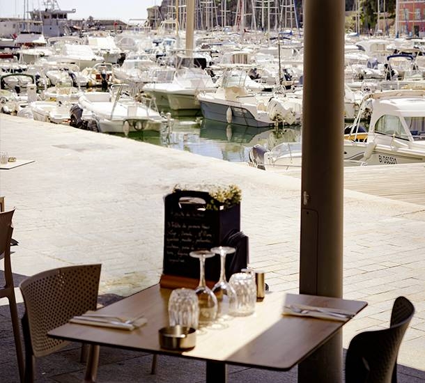 Restaurant - Côté Marine - Restaurant Bastia vieux port - bien manger BASTIA